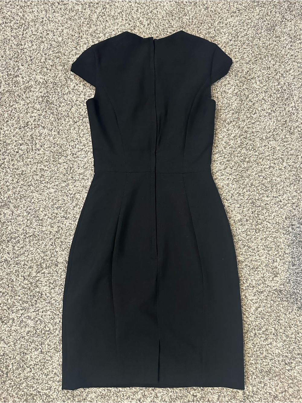 H&M Black Cap-Sleeve Sheath Dress - Picture 4 of 5